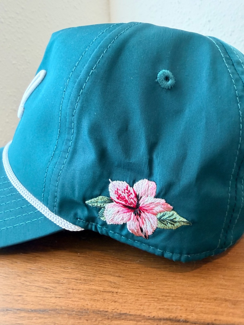 Bad Birdie Teal Green Embroidered Azalea Snapback Cap Limited Edition